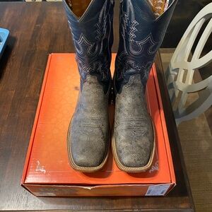 Rios of Mercedes Blue and Gray Men's Boots